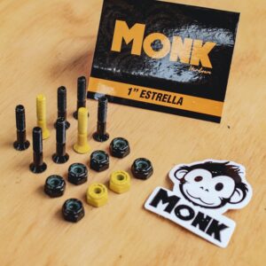 Tornillos Monk Black & Yellow